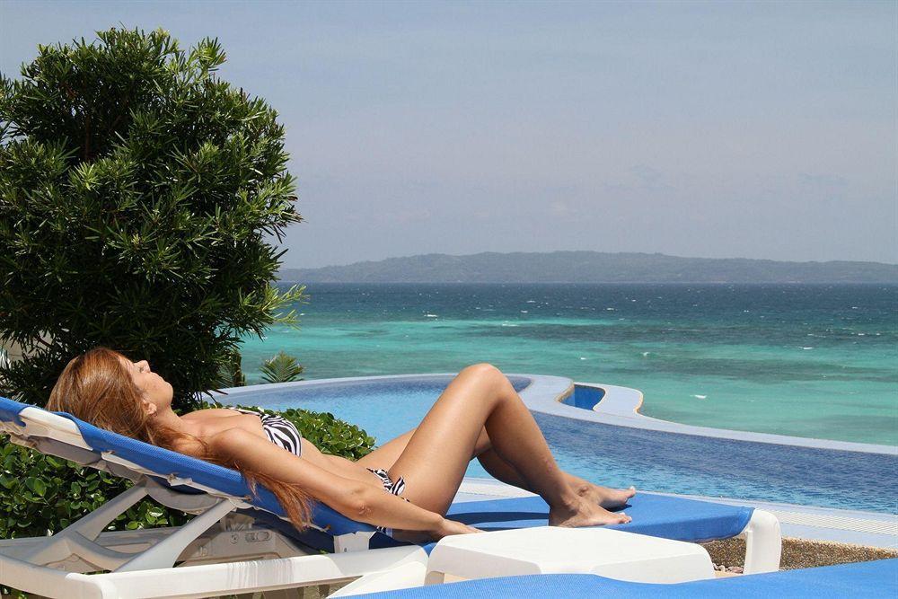 Breakfast At Monaco - Palais Boracay Hotell Manoc-Manoc Fasiliteter bilde